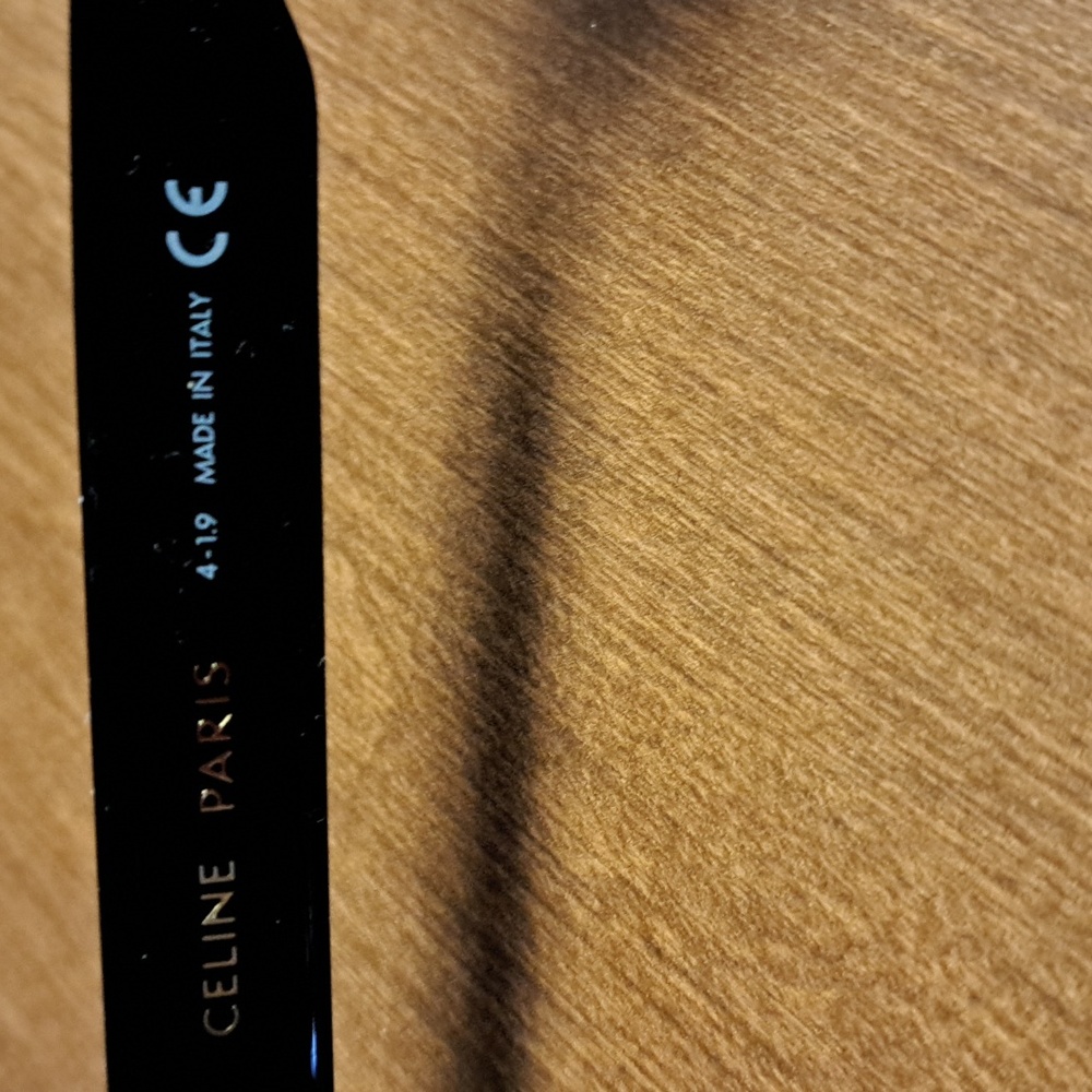 Celine Glossy Black Eyewear Frames New No Tag - Picture 3 of 11